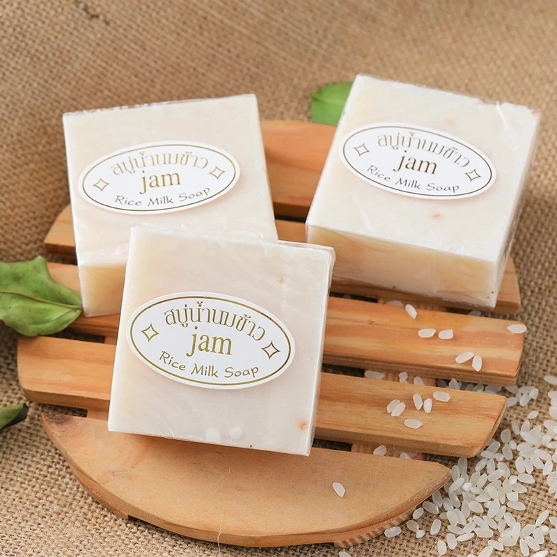 Organic Thailand Rice Milk Whitening Soap Bar 75g