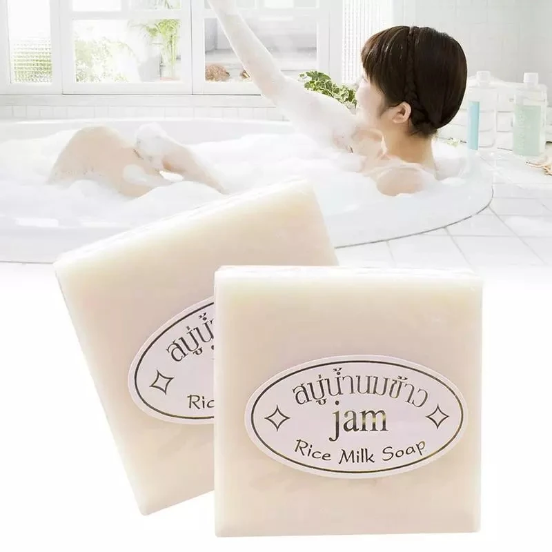 Organic Thailand Rice Milk Whitening Soap Bar 75g