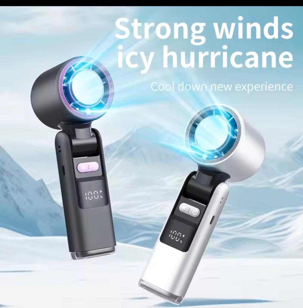 Handheld Fan Cooling Humidify Brushless Motor - Image 3