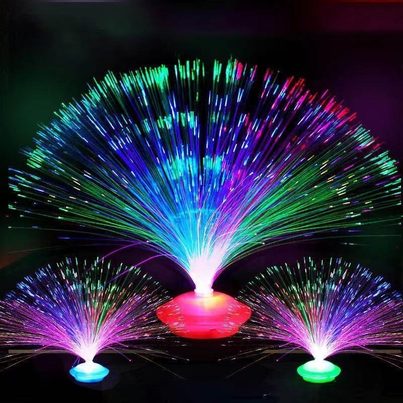 Decoration Glow in the Dark Kids Toys Colorful Led Fiber Optic Lights for Party Decoration