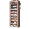 Hot Sell 10-Layer Dustproof Shoe Rack with Non-Woven Cover Shoe Storage Cabinets Shoe Storage Rack for Entryway Bedroom