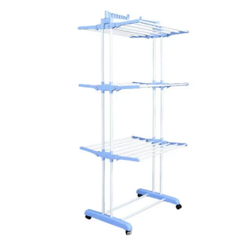 Folding Adjustable Clothes Airer and Drying Rack