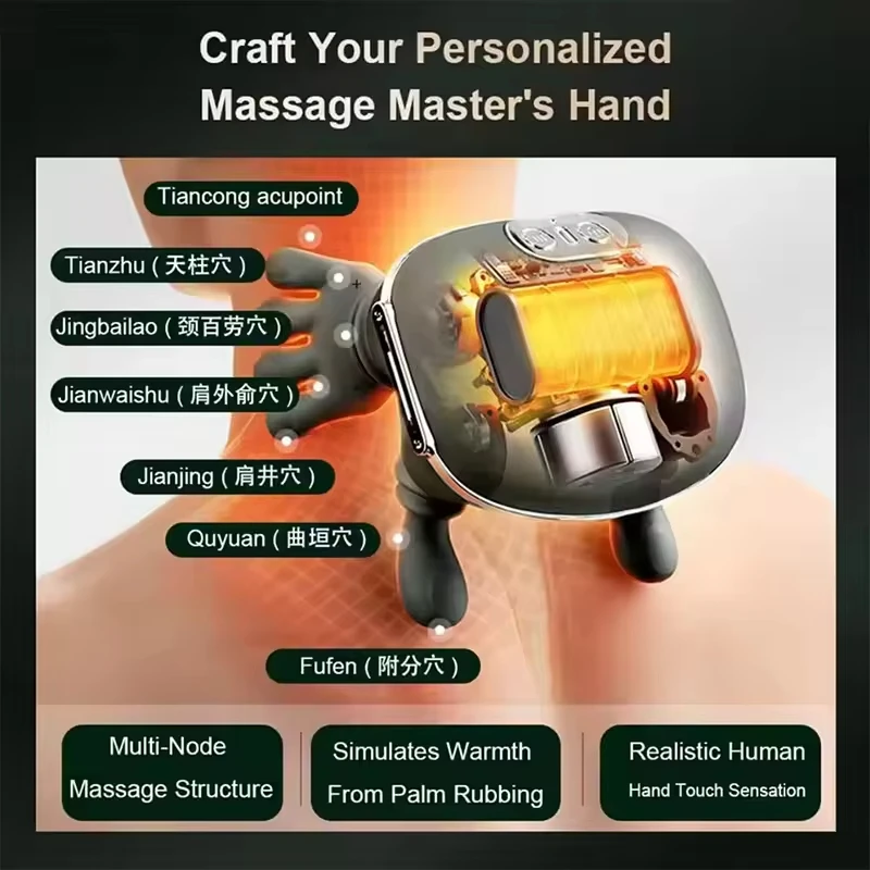 Bionic Neck and Shoulder Kneading Shawl Massager JY-A0786