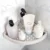 Plastic Wall Mounted Triangular Corner Bathroom Shelf Rack