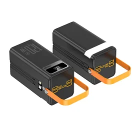 High Capacity Portable Power Bank with LED Display and Type-C Interface