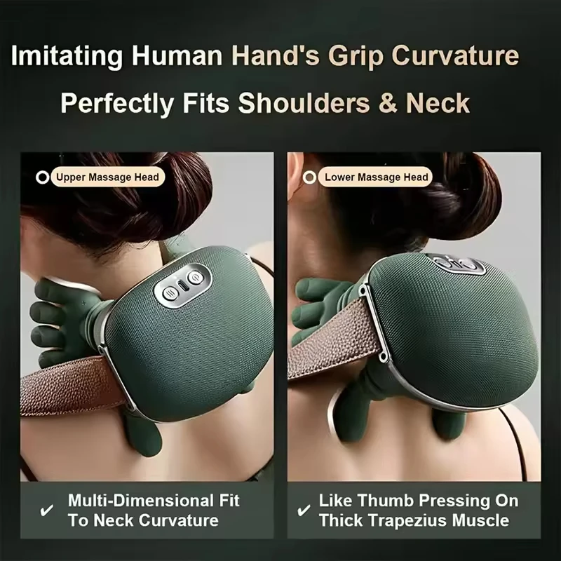 Bionic Neck and Shoulder Kneading Shawl Massager JY-A0786