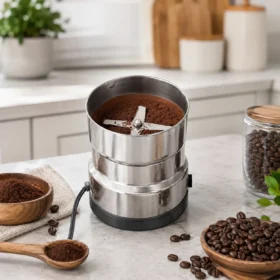 Electric Grain Mill and Spice Grinder 150W 300ml
