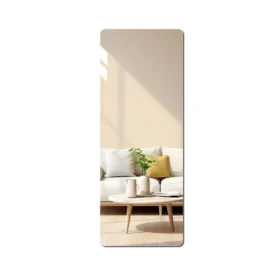 Frameless Self Adhesive Wall Mounted Acrylic Mirror Sheet