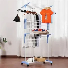 Folding Adjustable Clothes Airer and Drying Rack