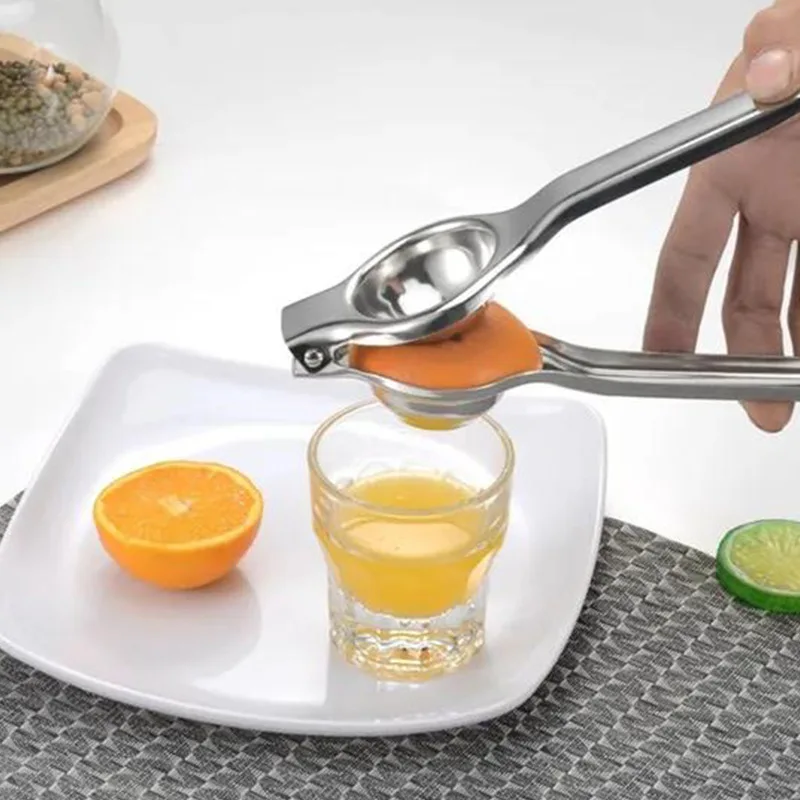 Stainless Steel Manual Juicer Handheld Citrus Squeezer