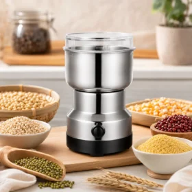 Electric Grain Mill and Spice Grinder 150W 300ml